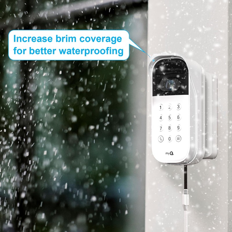 Swivel Mount for myQ Smart Garage Video Keypad ,Angle Adjustable(40