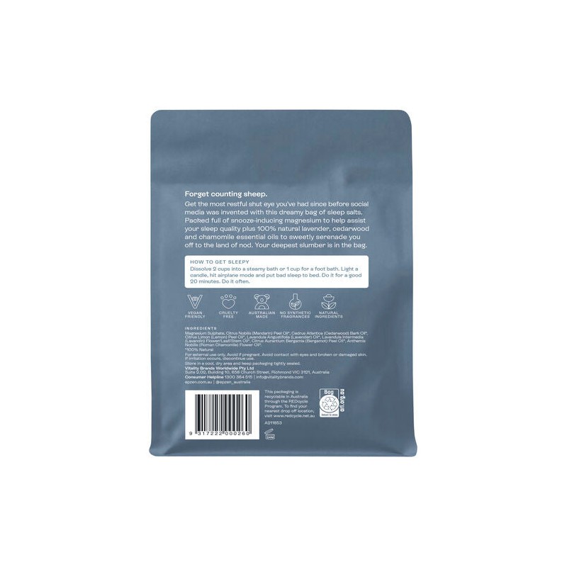Epzen Sleep Magnesium Bath Crystals 900g