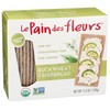 Le Pain des Fleurs Crispbread, Buckwheat, 5.3 ounce