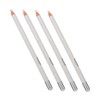 4pcs White Eyeliner and Eyebrow Pencil and Long-lasting Makeup Tool for Women for Precise Eye Makeup Application
