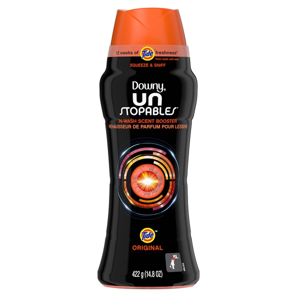 Downy Unstopables In-Wash Scent Booster Beads with Tide Original Scent, 14.8 oz