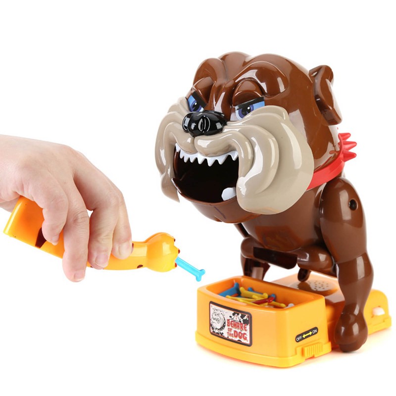 Vicious Dog Toys Simulation Fun Interactive Bone Stealing Electric Vicious