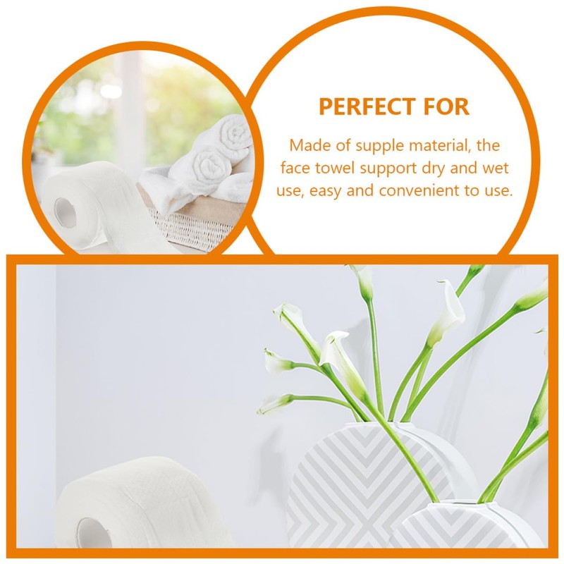 Mikinona Supple Disposable Face Towels Rolls Soft Gentle for Gentle
