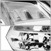 Auto Dynasty Chrome Housing Clear Corner Headlight Lamps+Tool Kit Compatible