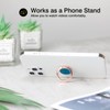 [2 Pack] Round Mirror Design Cell Phone Ring Holder Stand,