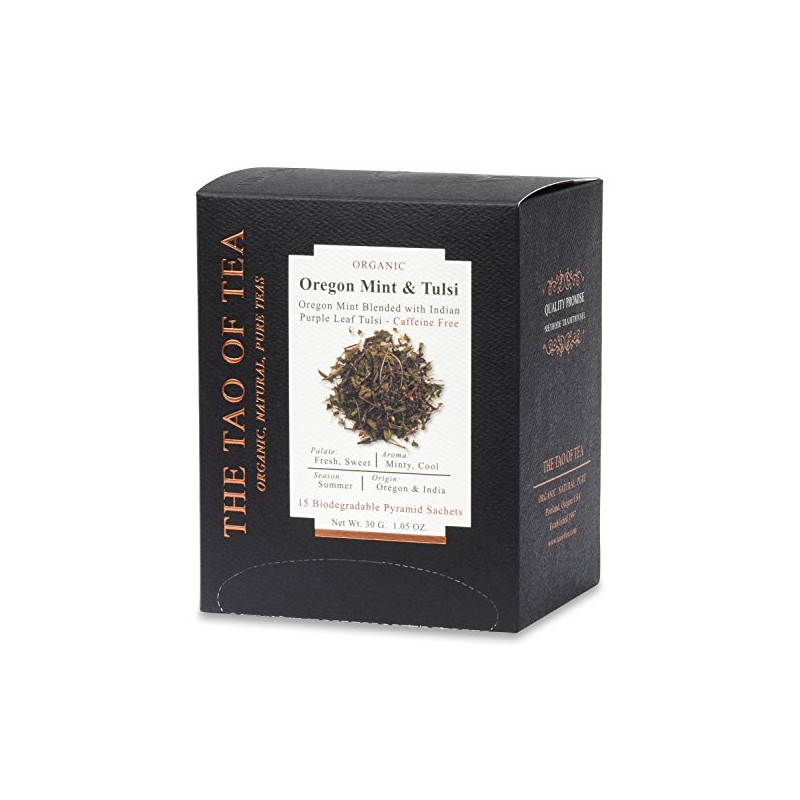 The Tao of Tea Oregon Mint & Tulsi Box Pyramid