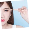 Gatuida 4 pcs Stainless Steel Eyelash Extension Tweezers Ergonomic Design