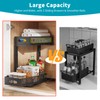 Under Sink Organizer, 1 Packs 2 Tier Under Sink Organizers