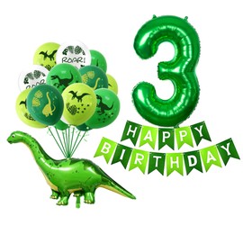 Large Number 3 Balloons,40 inch Number Balloons for Birthday Graduation Wedding Anniversary Celebration Party Decorations (Deep green)