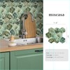 Miscasa Peel and Stick Marble Hexagon Tile – 6 Sheets