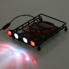 Roof Rack Luggage Carrier With LED Lights Round for Axial