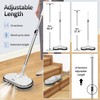 Electric Mop, AlfaBot WS-24 Cordless Spin Mop for Floor Cleaning,