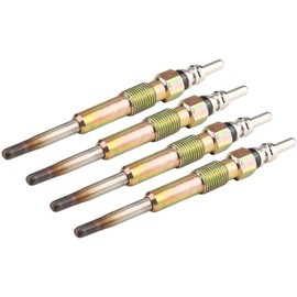 4 Pieces/Set Heating Glow Plugs Diesel Glow Plug Diesel Heating Glow Plugs for Diesel Vehicles 4 Pieces/Set Glow Plug Diesel Heating Glow Plugs Seat Glow Plug Glow Plug Preheater for Seat