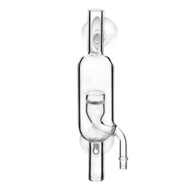 JARDLI Glass Inline CO2 Atomizer Diffuser System for Aquarium Planted Tank (13mm for 12/16mm (1/2" i.d.) Hose)