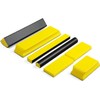 7-Piece Sanding Block Set Yellow for Fine Processing - Hand