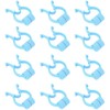 KAEGOUSY 12 Pcs Nose Stop Clips Plastic Foam Nose Clips