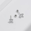 Stud Earrings for Women Gold Sutd Earrings Screw Back Ball