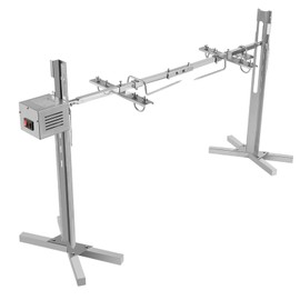 Electric Bbq Grill Rotisserie, Outdoor Picnic Cooker Pig Lamb Grill with 360° Rotation Design, 88.18lbs Capacity Heavy Duty Spit Roaster for Grilling Food, Camping, Birthday Parties