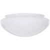 50-331 10" MUSHROOM GLASS - Fitter; 4-9/16 in.; Height; Sprayed