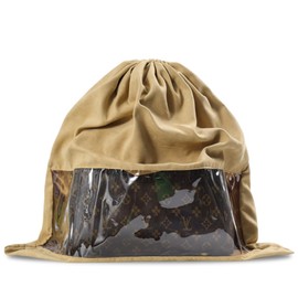 Ouliget Dustproof Drawstring Suede Fabric Bags,Premium Transparent Purse Bags with PVC Clear Window,Handbags Shoe Toy Dust Cover Bags for Storage and Travel