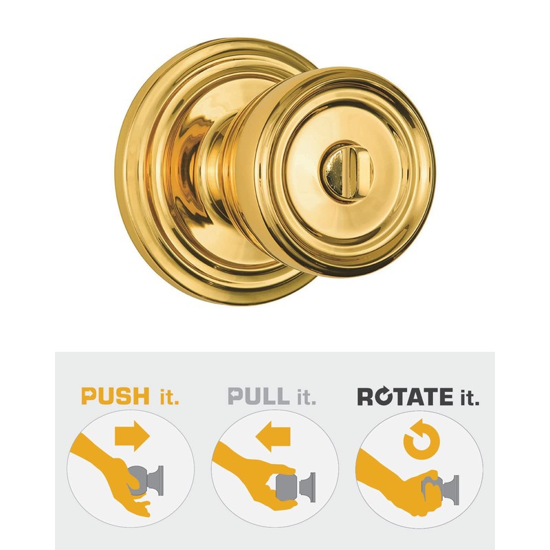 BRINKS - Barrett Push Pull Rotate Bed and Bath Privacy