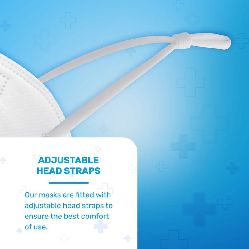 Well Before KN95 Disposable Face Mask | Individually Wrapped 5-layer