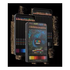 Uni-ball Uniball Posca Lapices De Colores Para Artistas 36 Piezas