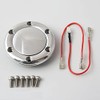 Billet Horn Button for 6 Bolt Steering Wheel Flashpower,MoMo,NRG High