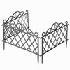 Plastic Garden Edging Border Fence, Flower Bed Barrier, Set of