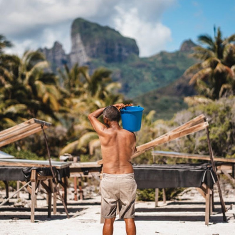 Japan Salt, Bora Bora Sea Salt, 3.5 oz (100 g)