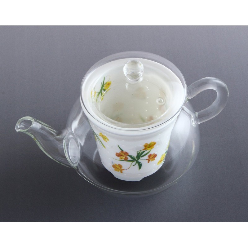 Arita Ware KA-200 Celand Glass, Fashionable Pot, Birthday Flowers, November,
