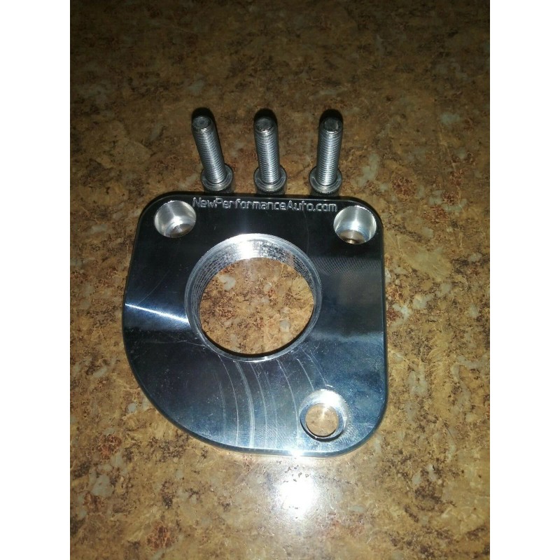 New Performance Cummins Billet Thermostat Housing AN20 Radiator Hose Fitting