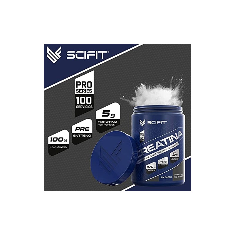 SCIFIT| Creatina Monohidrato de Alta Pureza | 500 g |