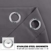 NICETOWN Blackout Kitchen Window Curtains - Thermal Insulated Blackout Grommet-Top