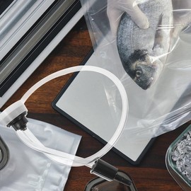 OUNONA Pack of 2 adapters for sealing food, vacuum sealer replacement vacuum attachment, food sealing saving adapter, vacuum hose replacement kitchen vacuum attachment