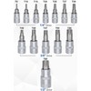 DAKCOS 13-Piece Torx Bit Set Socket Spanner Set T8 T60,