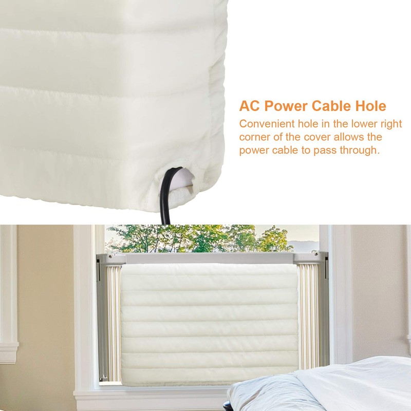 COSFLY Indoor Air Conditioner Cover AC Unit Covers for Inside