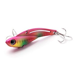 Jackson Metal Vibe Iron Plate Vibe 2.8 inches (72 mm) 1.0 oz (26 g) Gold Rainbow GRB Lure