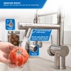 VFAUOSIT Commercial Kitchen Faucet with Pull Down Sprayer, Brushed Nickel