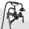 gotonovo 3 3/8 Vintage Bathtub Filler Wall Mount Clawfoot Tub