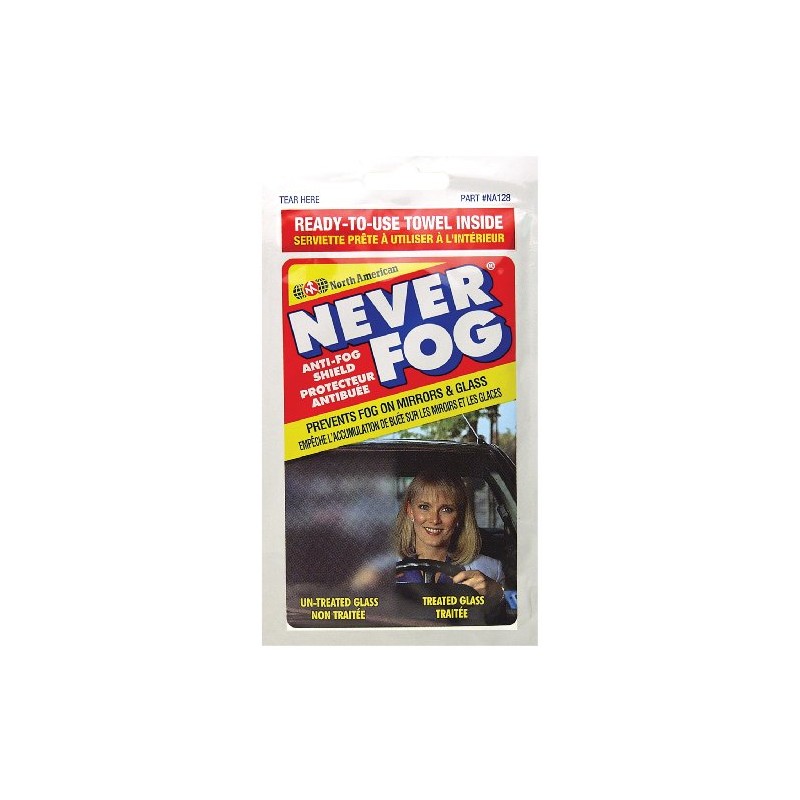 Blue Magic NA128 Never Fog Towelette - Single Pack