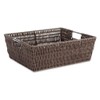 Whitmor Java Rattique Shelf Storage Tote Basket, 1 Count (Pack