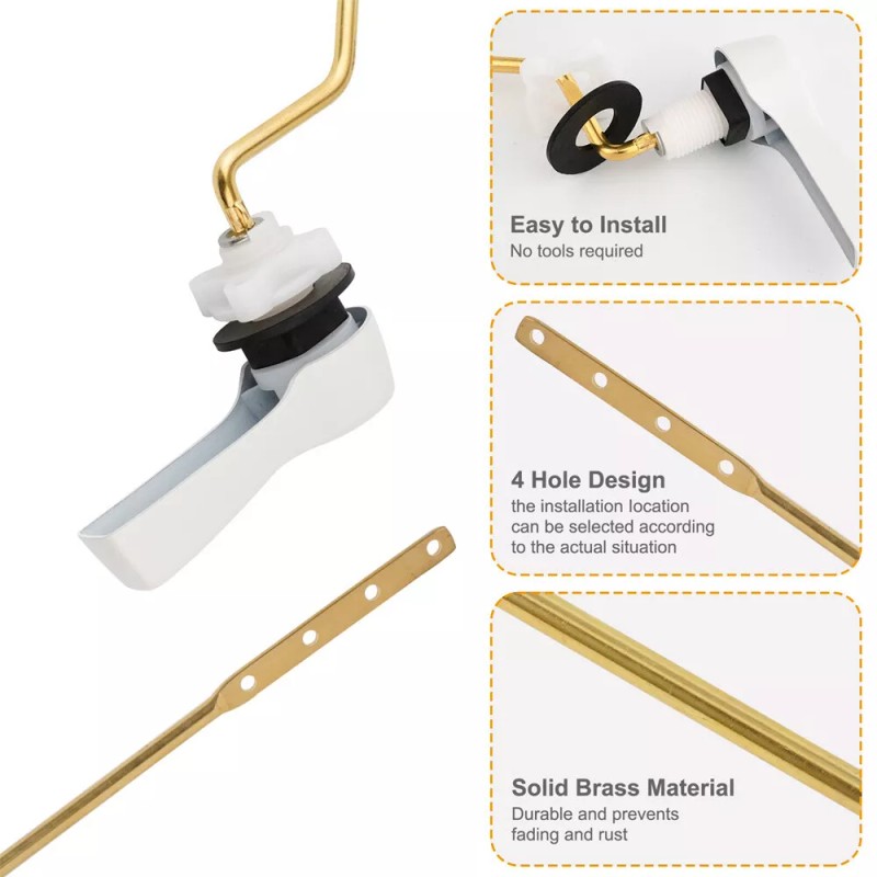 American Standard Universal Side Mount Toilet Handle Tank Flush Lever