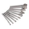 10 Pcs Rotary File Fast Chip Cutting Grinder Bit High