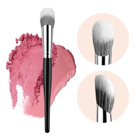 MUIIGOOD Angled Blush Brush, Face Makeup Liquid Blush Brush For A Sculpted Look, Great For Cream, Liquid Or Powder Blush Cheek Flawless Sculpting （Multitask Face Brushes）