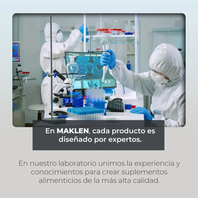 Biotina Pantenol, Vitamina E 200 Softgels Maklen Sin Sabor