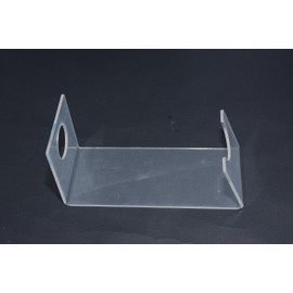 aJudaica Acrylic (Lucite) Shofar Stand for Ram's Horn Shofars up to Size 15"