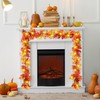 Sggvecsy 10 Pack Fall Maple Leaf Garland 6.75Ft/Piece Artificial Autumn