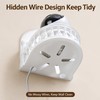1Pc Acrylic Mini Floating Shelf, No-Drill European Court Wall Mount