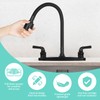 RV Kitchen Faucet Non-Metallic, Flexible Spout for Campers, Motorhomes, Travel
